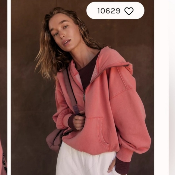 FP Movement Shelter Hoodie - washed peach - Picture 2 of 13